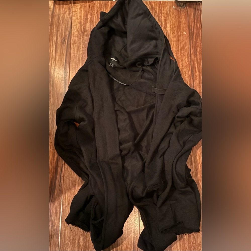 Forever 21 Hooded Open-Front